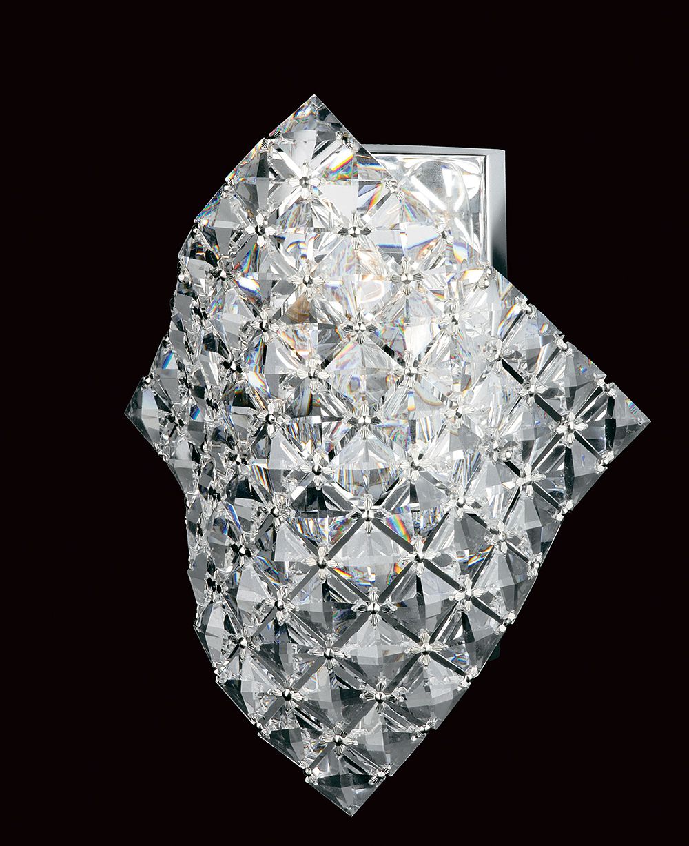 DIAMOND CUBE CRYS. WALL - CF01081/WB/CH